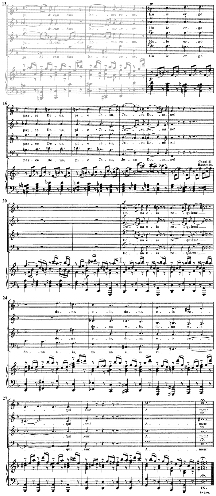 Wolfgang Amadeus Mozart: Requiem, Lacrimosa - Lezione 2