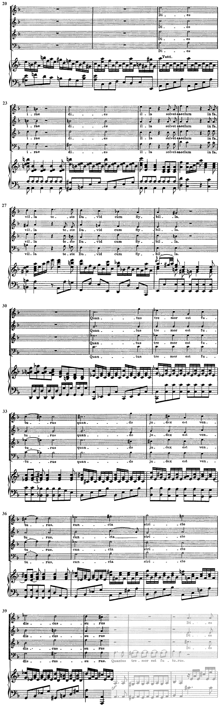 Wolfgang Amadeus Mozart: Requiem, Dies irae - Lezione 2